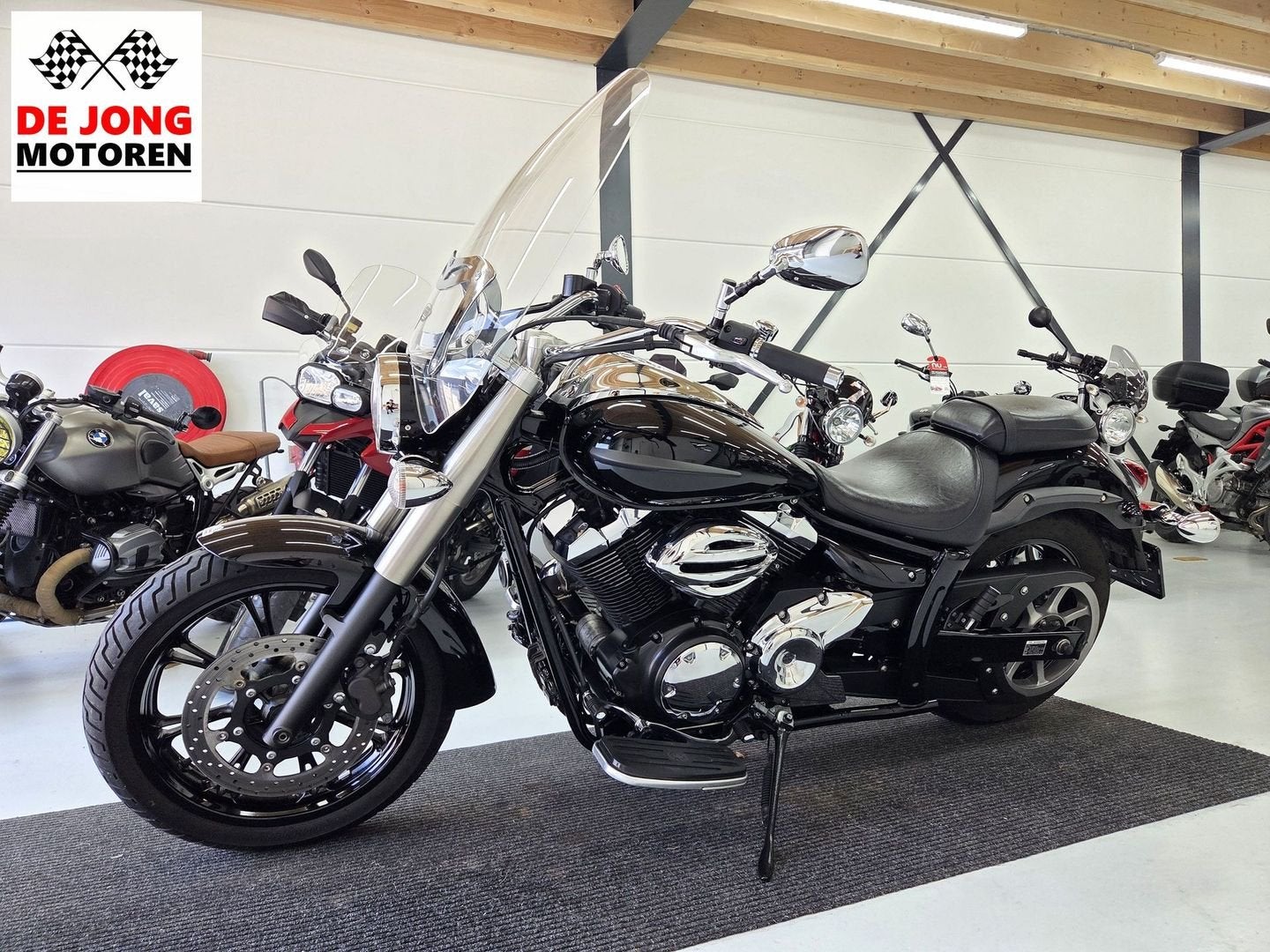 *VERKOCHT* SCHITTERENDYAMAHA XVS 950 A MIDNIGHT STAR 2013 |, 2 cilinders, Chopper, Bedrijf, Onbekend