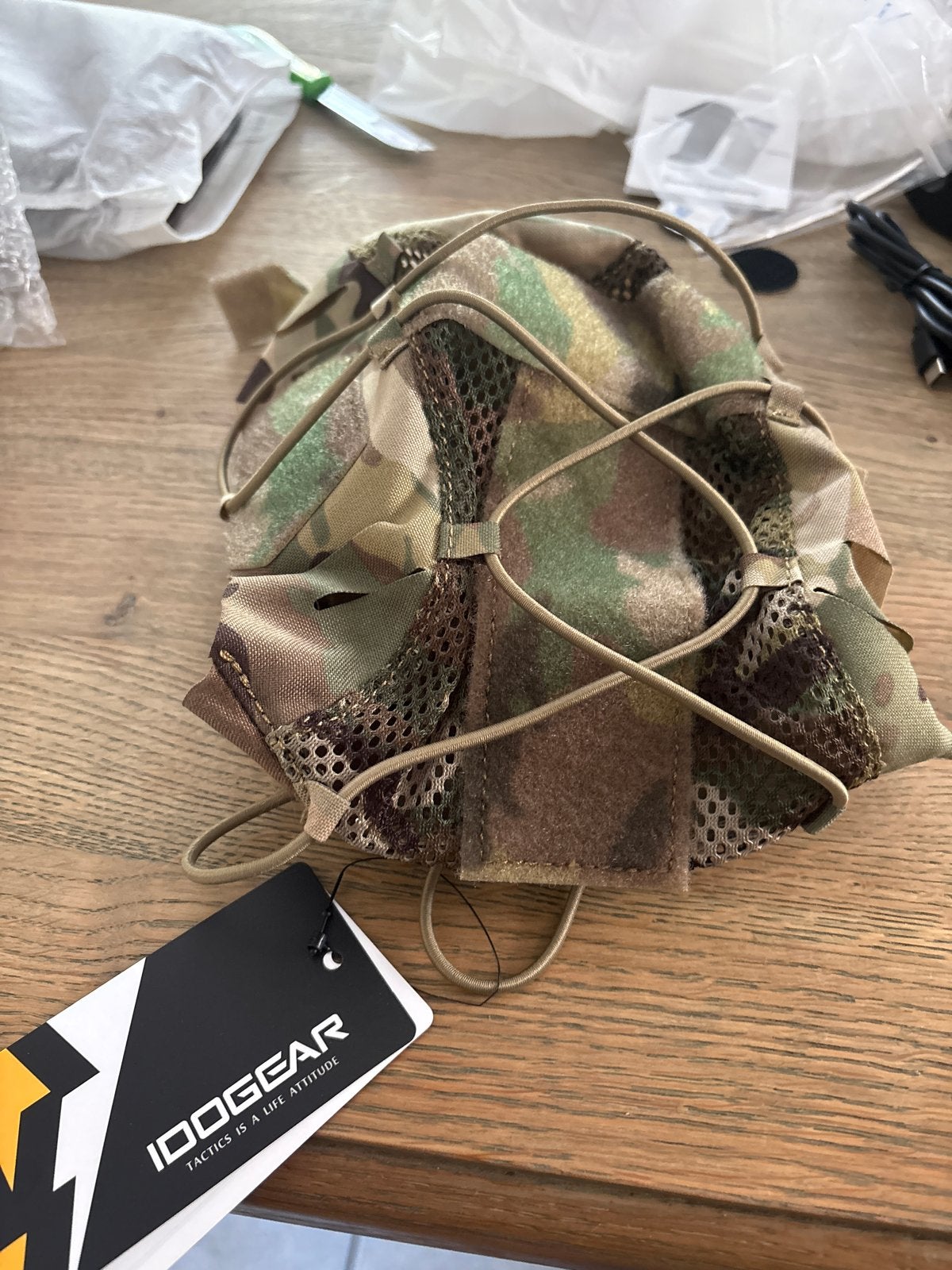 IDOGEAR Tactische Helm Cover Multicam, Ophalen, Overige soorten, Overige gebieden, Kleding of Schoenen