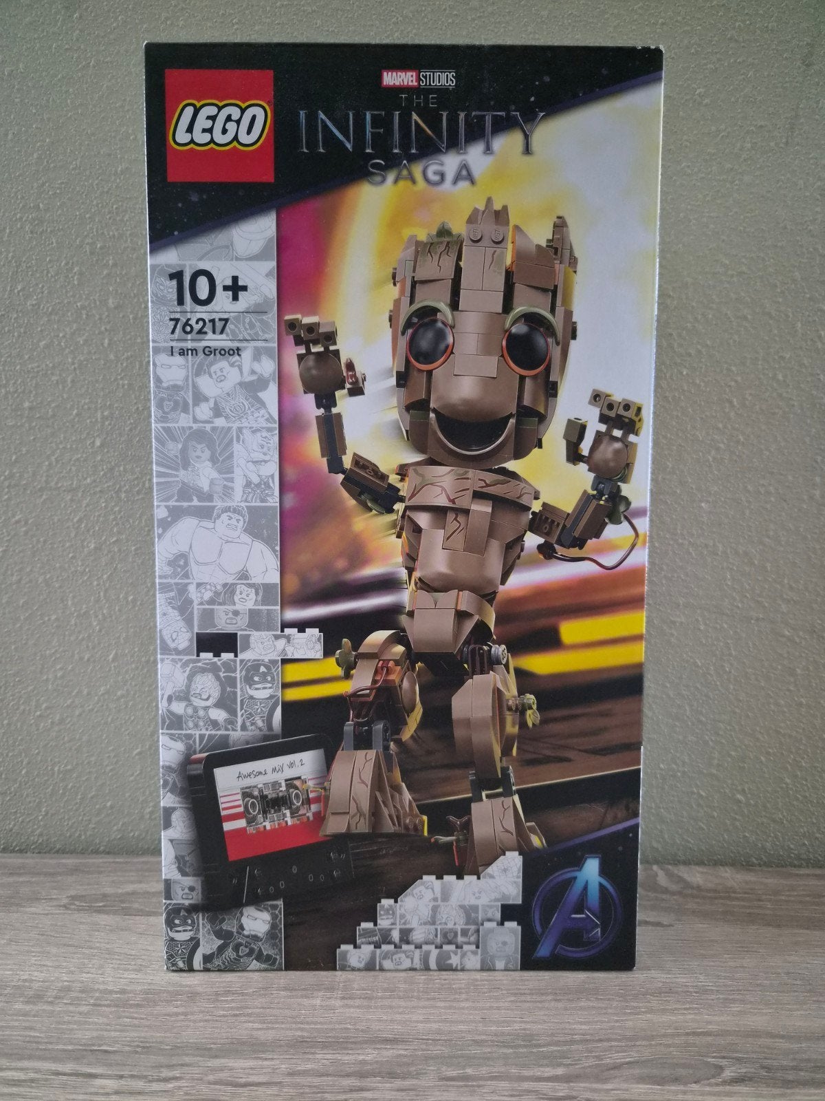 LEGO Marvel I Am Groot (76217) - Nieuw in doos, Kinderen en Baby's, Speelgoed | Duplo en Lego, Marvel, Lego, Nieuw, Ophalen of Verzenden