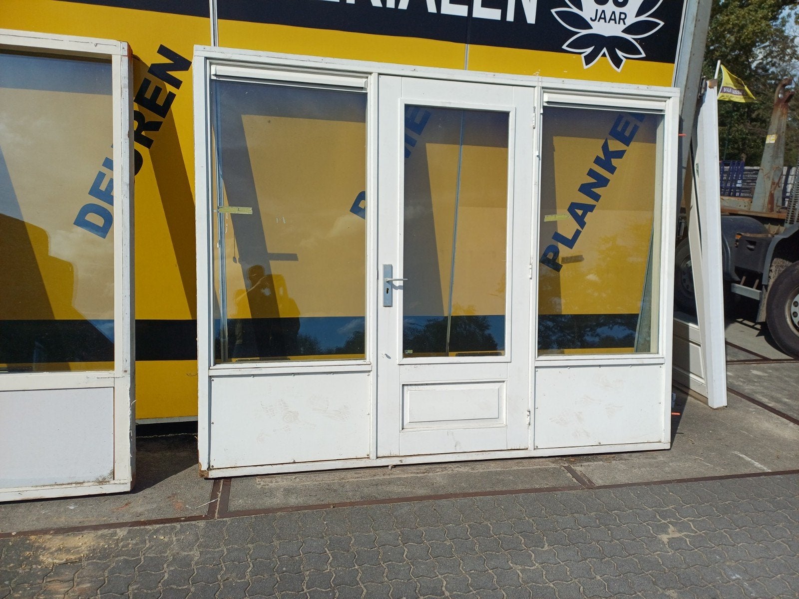 pui met loop deur 2 stuks [ serre], Ophalen, 120 cm of meer, Garagedeur, 215 cm of meer