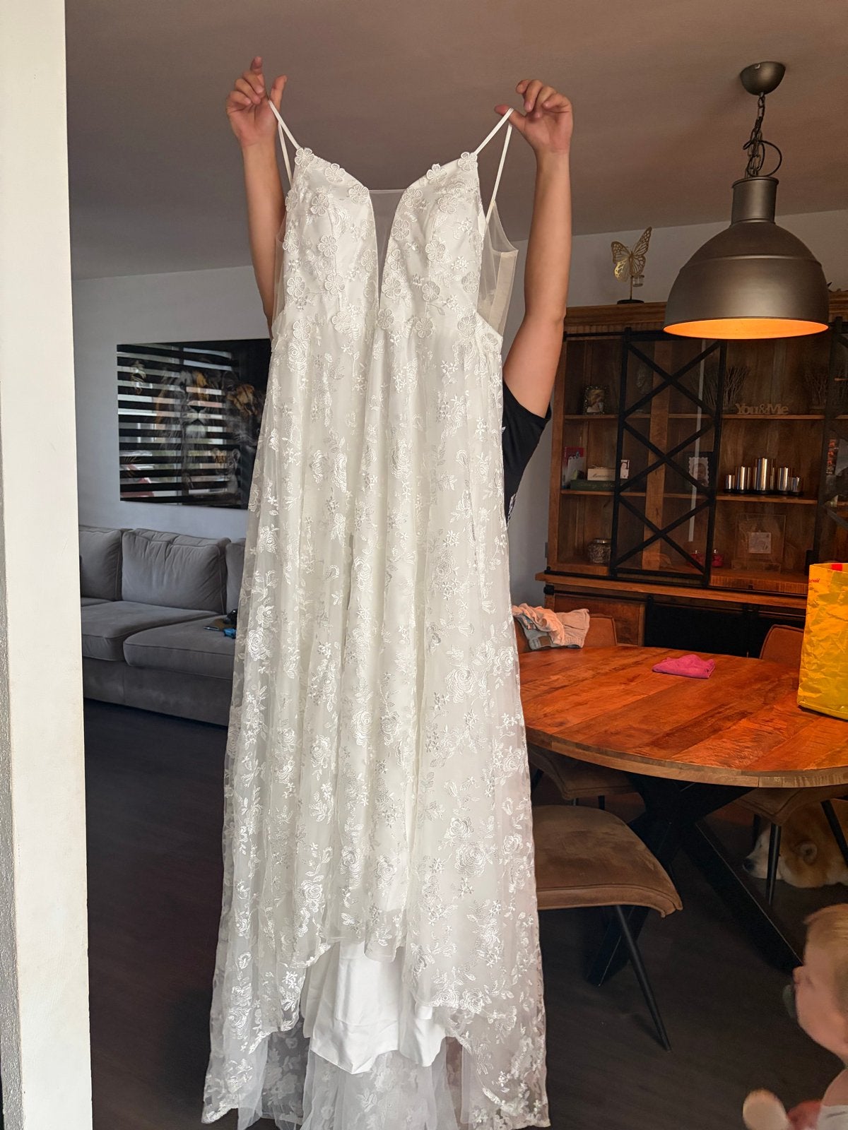 Prachtige trouwjurk met kanten details, Kleding | Dames, Trouwkleding en Trouwaccessoires, Ophalen, Nieuw, Wit, Trouwjurk