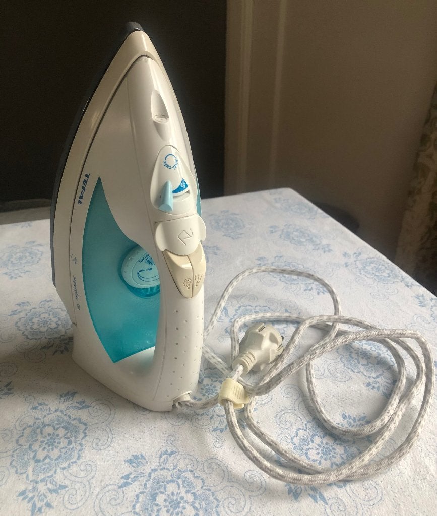 Stoomstrijkijzer Tefal, Witgoed en Apparatuur, Ophalen of Verzenden, Gebruikt, Strijkijzer met snoer