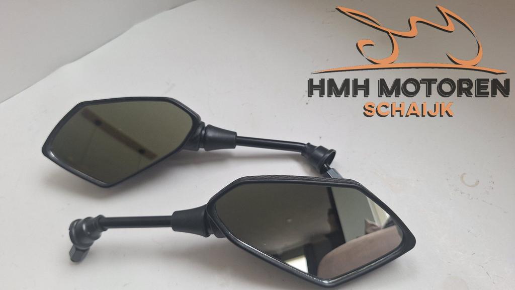 Imitatie spiegel set M10 aansluiting Kawasaki Z800 Z750 zwar, Ophalen of Verzenden, -, -, -