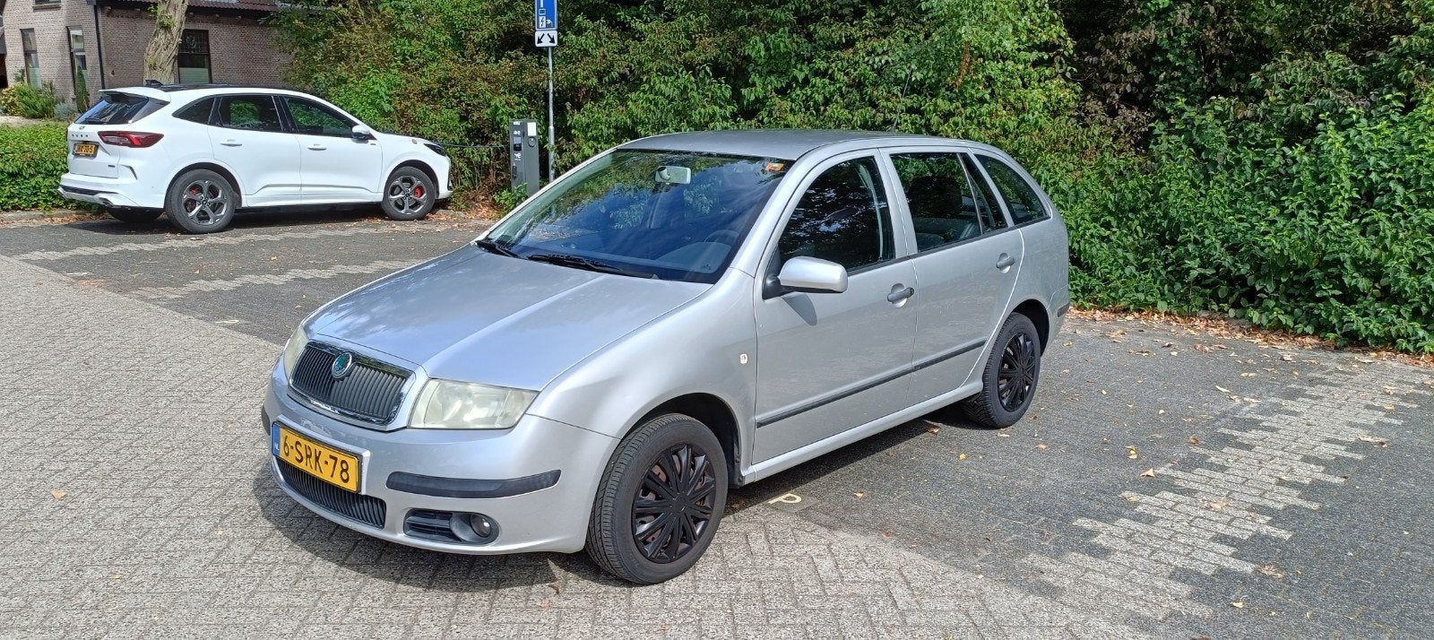 Skoda Fabia 1.4 Combi 55KW AUT 2006 Grijs, 450 kg, 74 pk, 4 cilinders, 49 €/maand