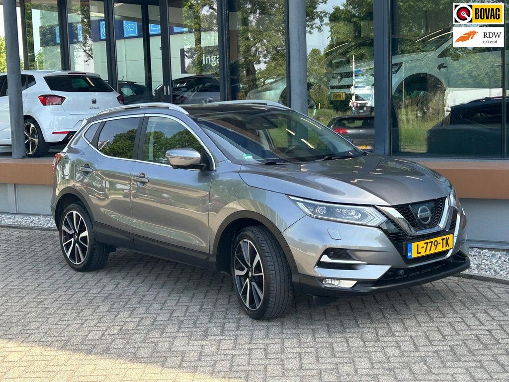 Nissan Qashqai 1.2 Tekna / panoramadak / stoelverwarming / c, Automatische klimaatregeling, Gebruikt, Euro 6, 4 cilinders