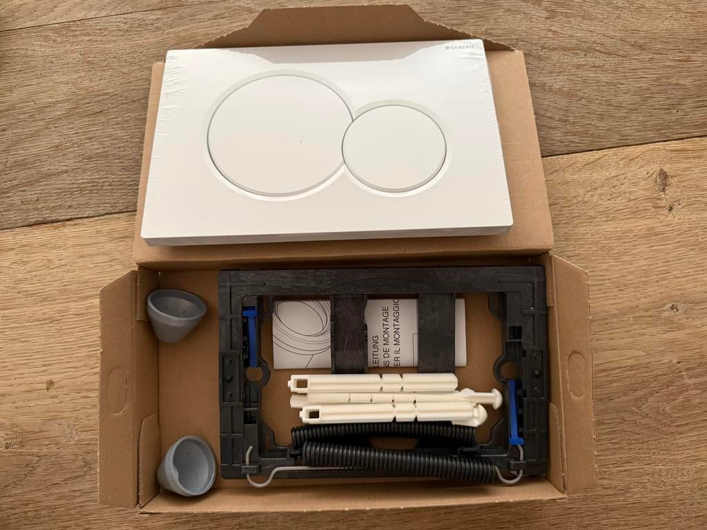 Geberit bedieningspaneel voor toilette, Ophalen of Verzenden, Nieuw, Toilet