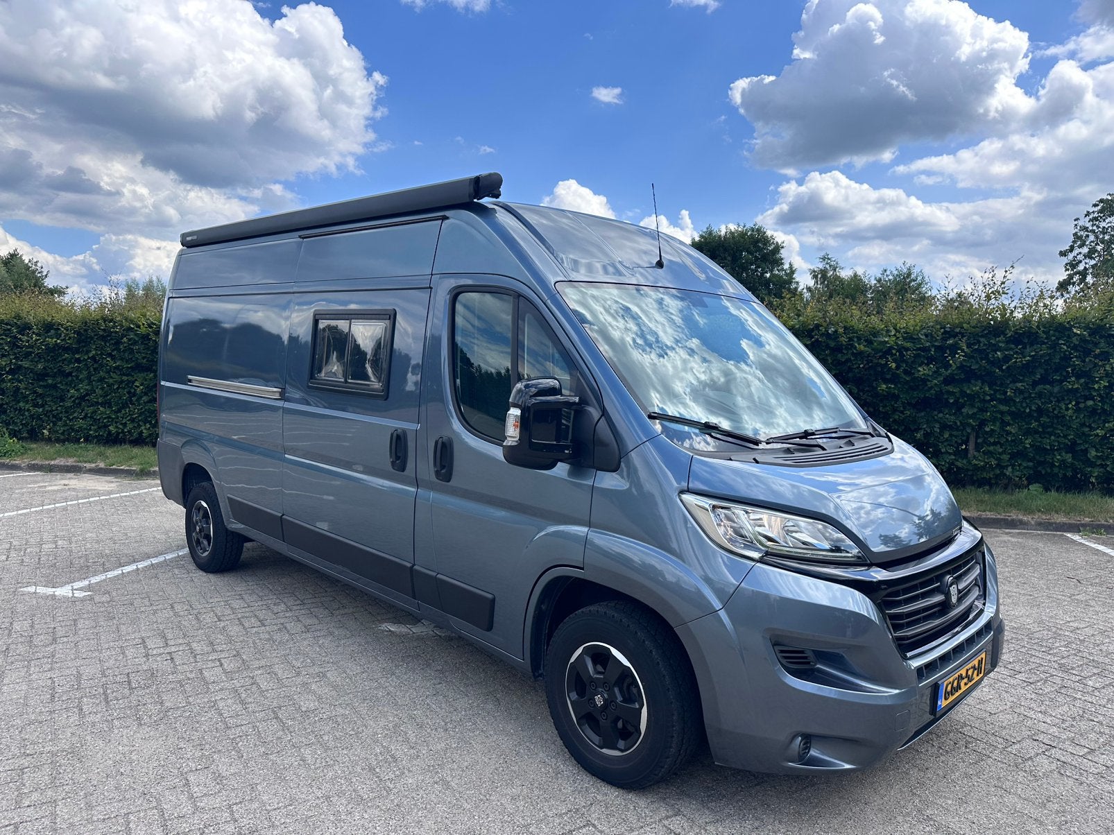 Buscamper Fiat Ducato met lengtebedden, Chemisch toilet, Buscamper of Camperbus, Fiat, Tot en met 2