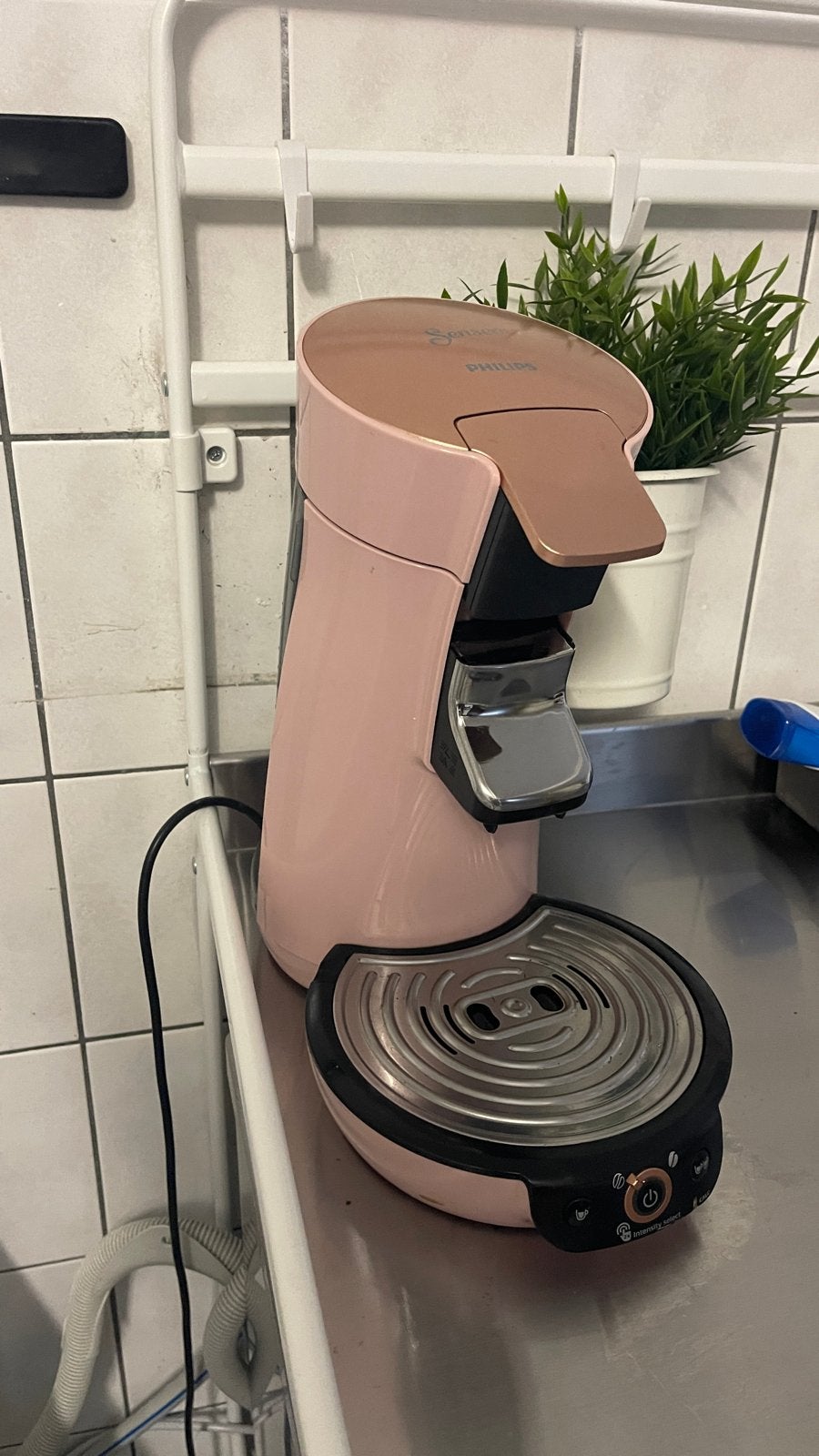 Philips Senseo Koffiezetapparaat - Roze - Heel schoon, Koffiepads en cups, Koffiemachine, Ophalen of Verzenden, Zo goed als nieuw