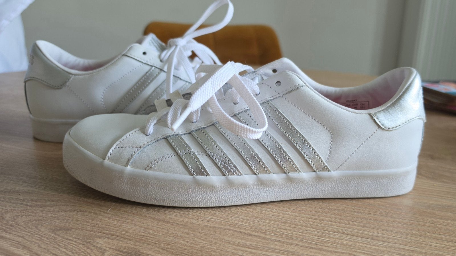 K-Swiss gympen, Wit, Ophalen of Verzenden, K-swiss, Sneakers of Gympen