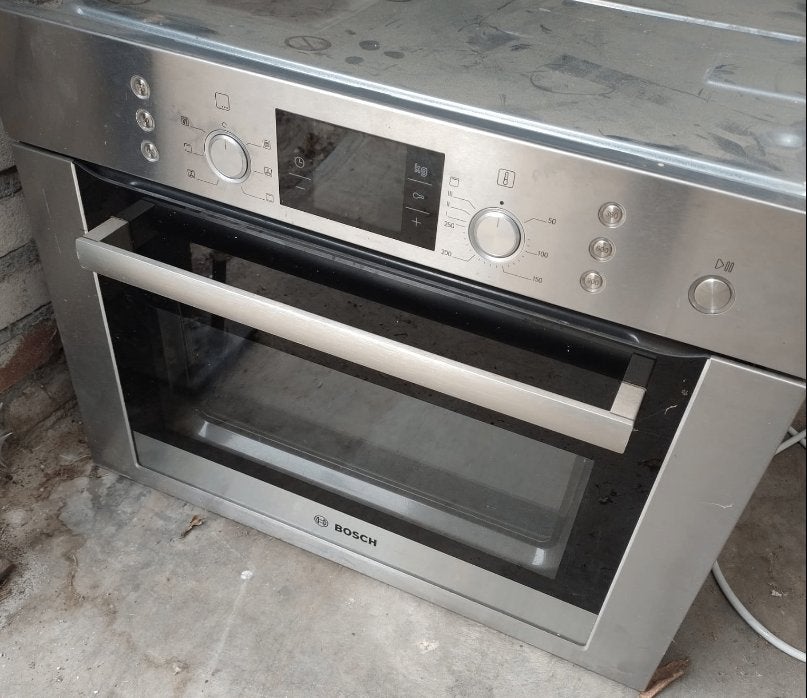 Bosch inbouw combi-oven HBC84K553N, Witgoed en Apparatuur, Ovens, Ophalen, 45 tot 50 cm, Gebruikt, Bosch