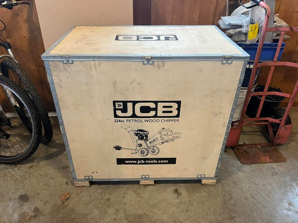 Nieuwe JCB CH75100P houtversnipperaar, Tuin en Terras, Ophalen, Nieuw, Benzine