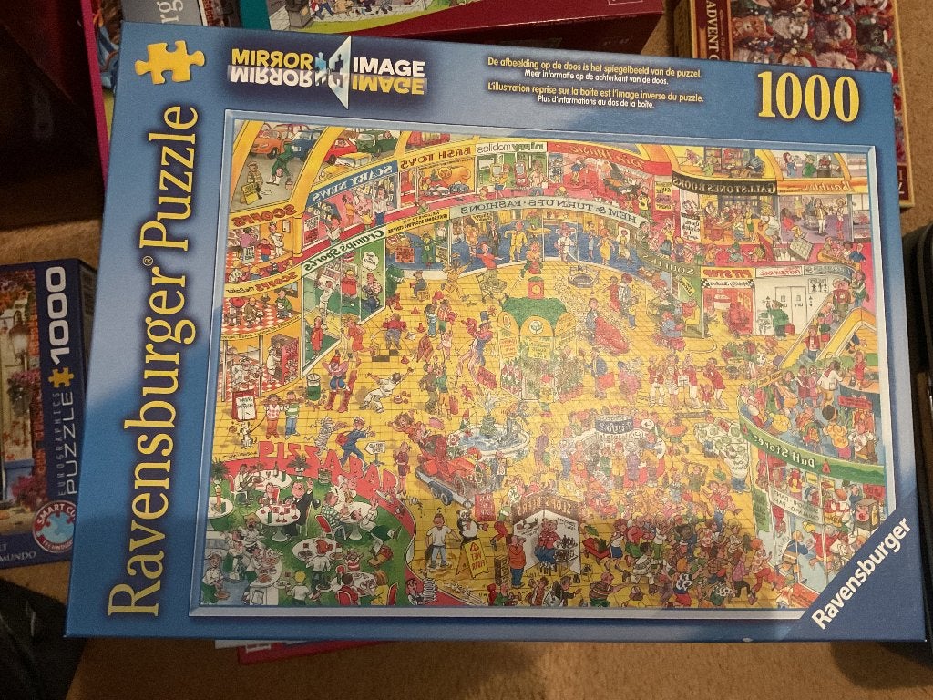 Diverse 1000-stukjes puzzels van Ravensburger en Goliath, Ophalen of Verzenden, 500 t/m 1500 stukjes, Gebruikt, Legpuzzel