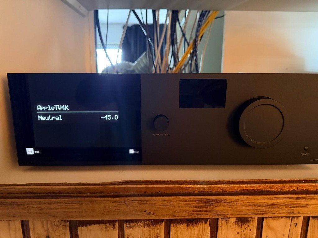 Lyngdorf MP-40, Audio, Tv en Foto, Versterkers en Receivers, Minder dan 60 watt, Ophalen, Overige merken, Gebruikt