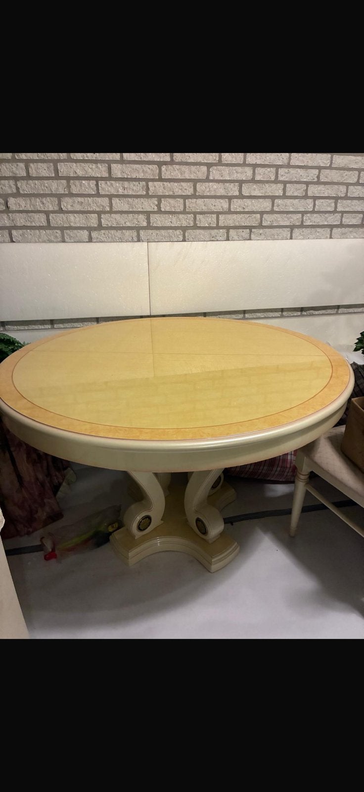 Uitschuifbare eettafel