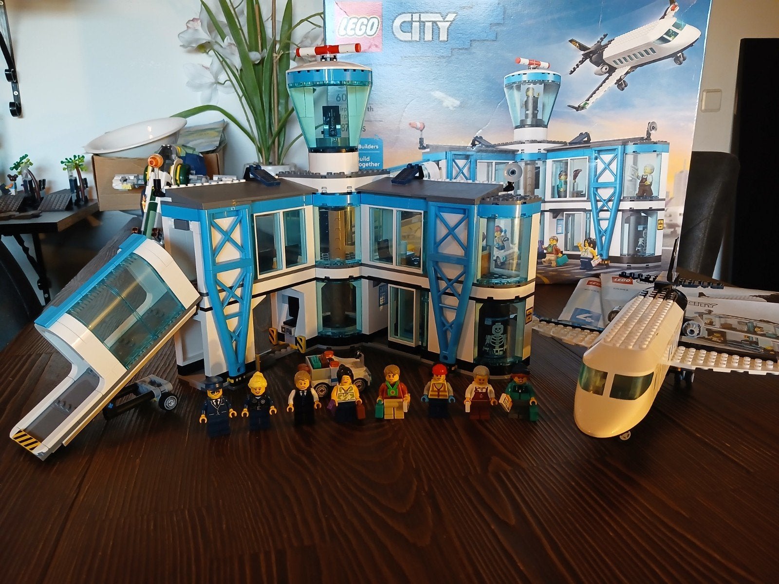LEGO City Vliegveld met Vliegtuig (60502), City, Inclusief instructies, Lego, Ophalen of Verzenden
