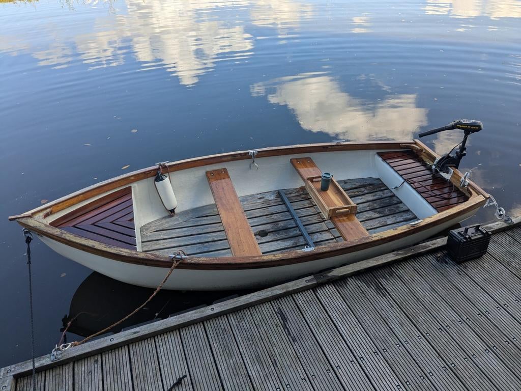 Gerestaureerde sloep Mulder en Rijke incl. Trailer, Watersport en Boten, Ophalen, Polyester, Trailer