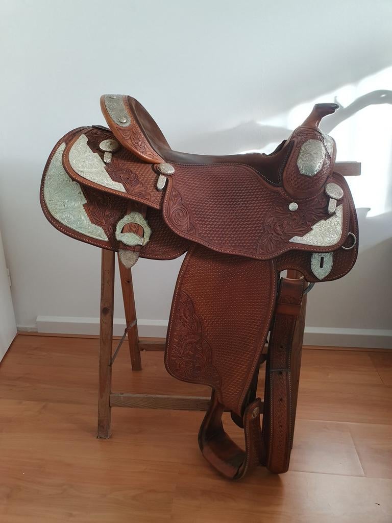 Mooi Billy Cook zadel, Dieren en Toebehoren, Paarden en Pony's | Zadels, Ophalen, Gebruikt, Western