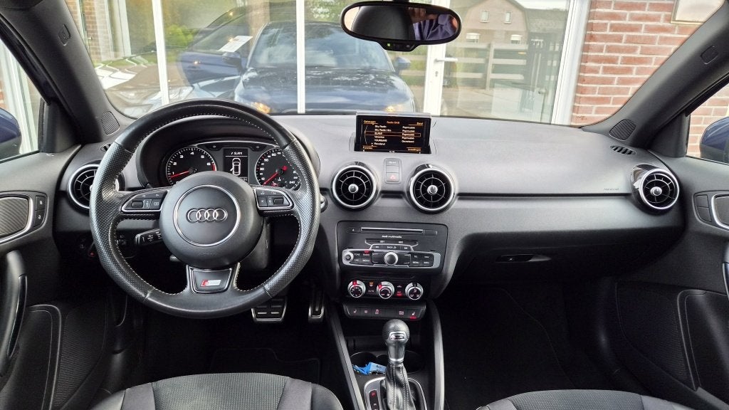 Audi A1 Sportback 1.4 TFSI Sport Pro Line S-Line Automaat, K, Auto's, Dealer onderhouden, 125 pk, 4 cilinders, Blauw