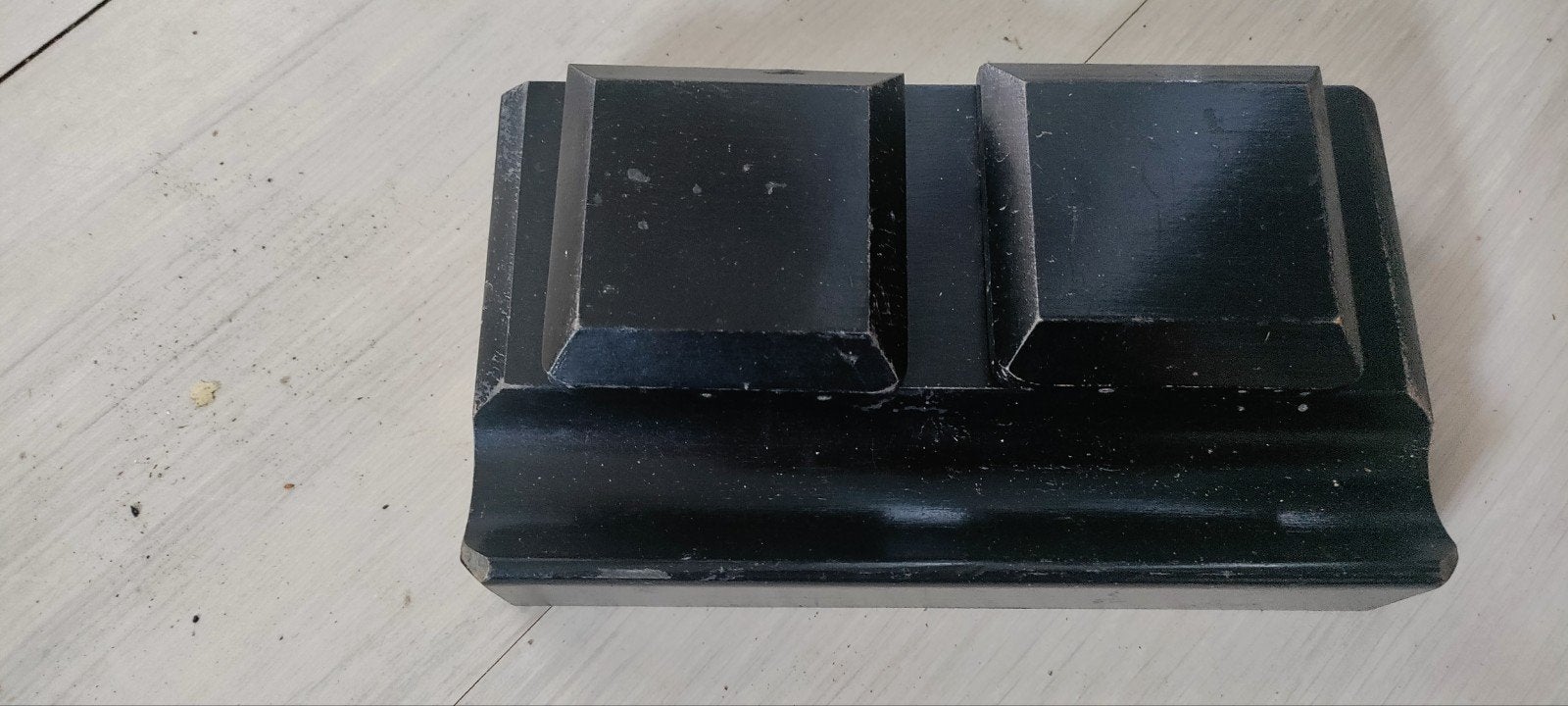 Antieke inktset met twee inktpotten, Antiek en Kunst, Ophalen of Verzenden