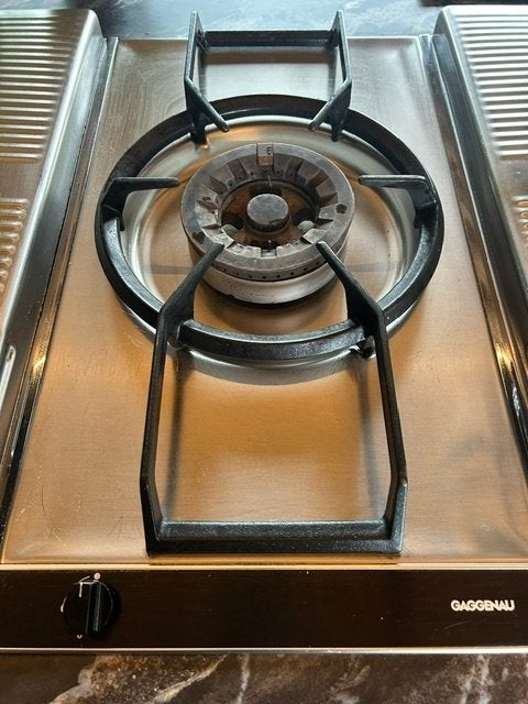 Wokbrander Gaggenau gevraagd, Gebruikt, 3 kookzones of minder, Ophalen of Verzenden, Inbouw