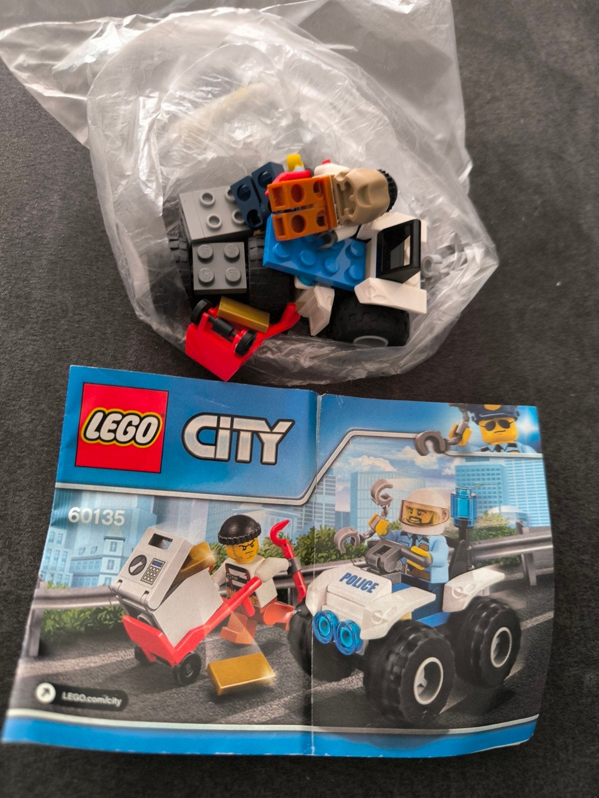 Lego City 60135 ATV arrestatie, City, Lego, Ophalen of Verzenden, Zo goed als nieuw