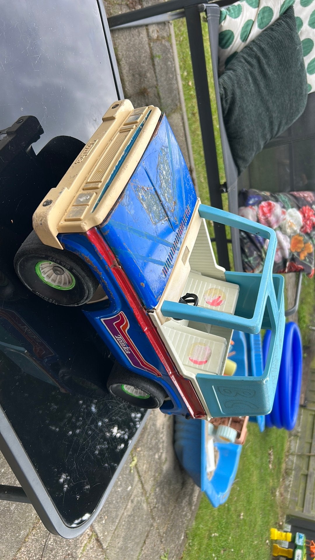 Vintage Tonka Ford Bronco speelgoed auto, Ophalen of Verzenden