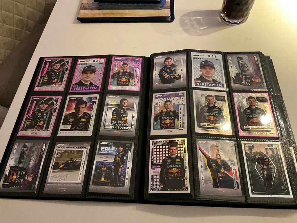Formule 1 Topps Chrome Kaarten Verzameling Max Verstappen, Verzamelen, Ophalen of Verzenden, Zo goed als nieuw, Formule 1