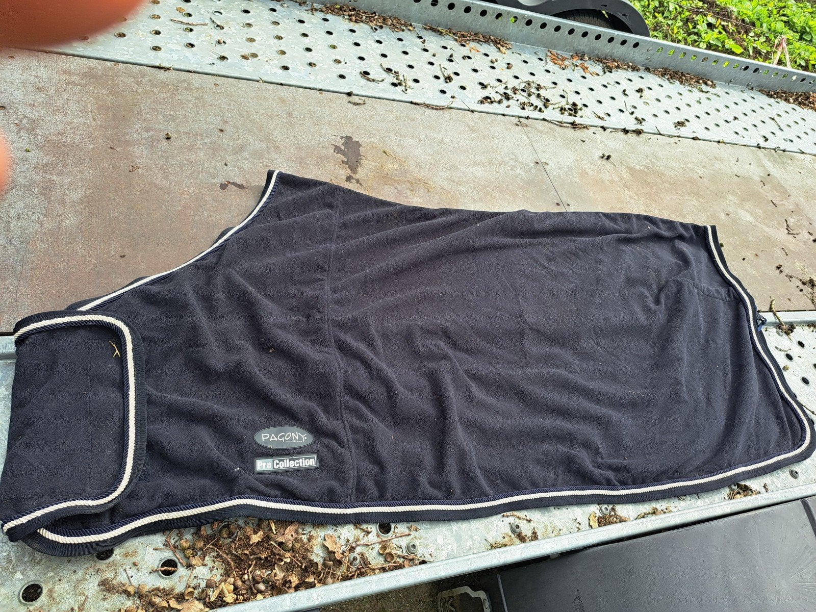Pagony pro showdeken maat 195 cm, Dieren en Toebehoren, Full (L), Zo goed als nieuw, Zwart, Deken