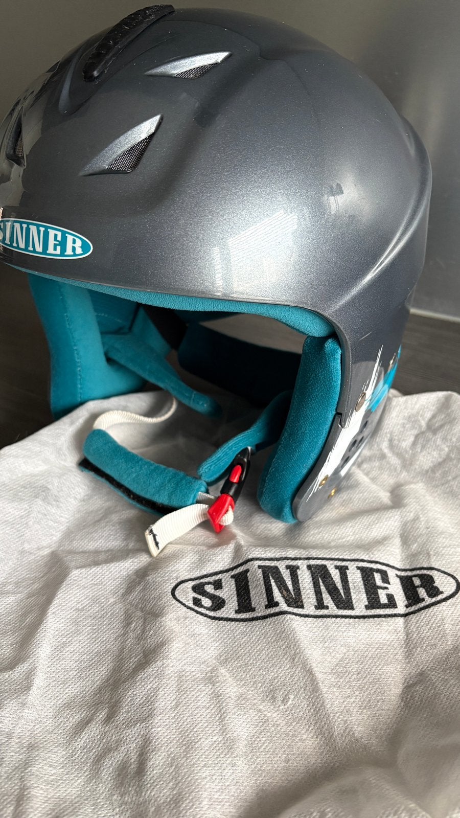 Sinner Flake kinder ski helm maat S, Overige merken, Overige typen, Ophalen of Verzenden, Zo goed als nieuw