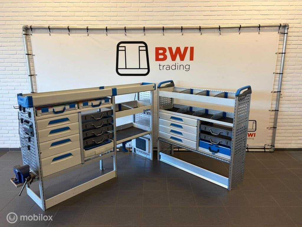 Sortimo set bedrijfswageninrichting L+R complete inrichting, Ophalen of Verzenden