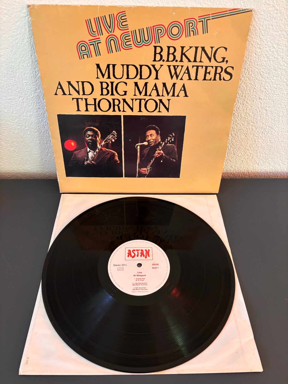 Live At Newport: B.B. King, Muddy Waters, Big Mama Thornton, Cd's en Dvd's, Vinyl | Jazz en Blues, Inclusief binnenhoes, Ophalen of Verzenden