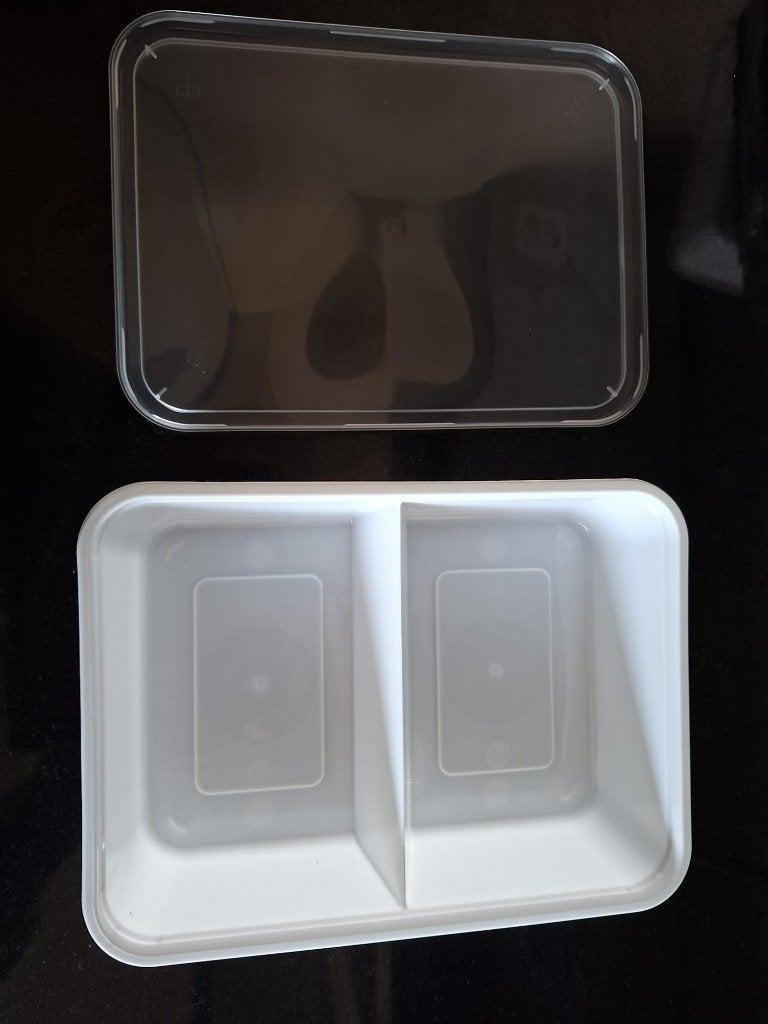 afhaal bakjes, Ophalen, Nieuw, Wit, Bak of Kom