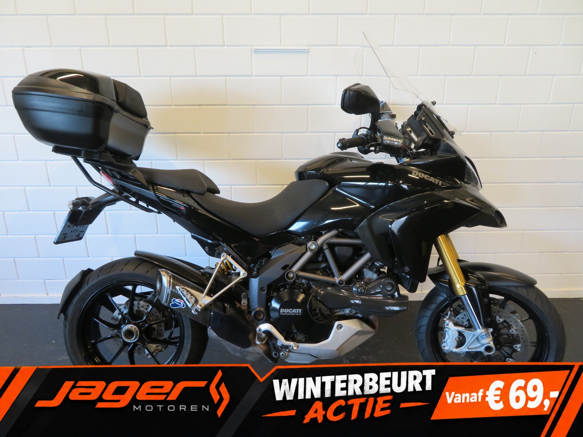 Ducati MULTISTRADA 1200 S KOFFER (bj 2010), Motoren, Toermotor, Gebruikt, Bedrijf