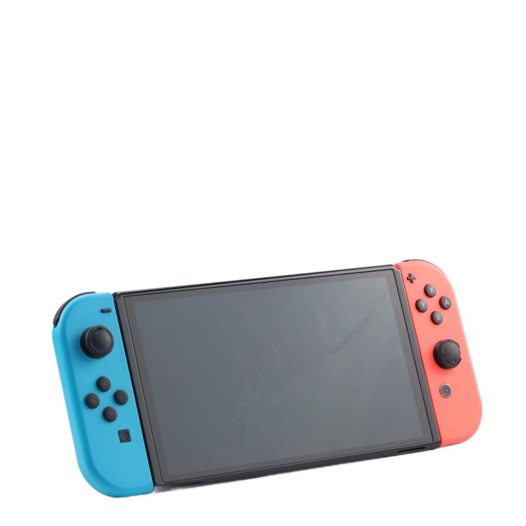Nintendo Switch OLED 64GB Rood/Blauw, Nintendo, Zo goed als nieuw, Support@nintendo.com, 11-1 Hokotate-cho, Kamitoba, Minami-ku
Kyoto 601-8501
Japan