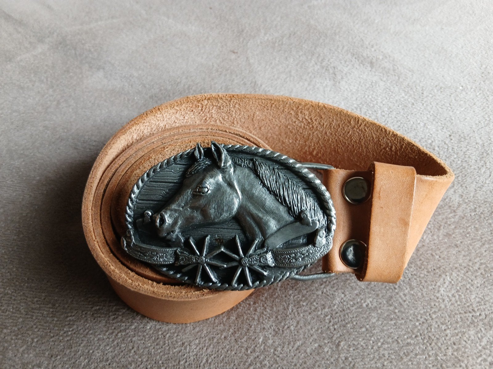 Western buckle compl.met riem ., Ophalen of Verzenden, Zo goed als nieuw, Overige kleuren