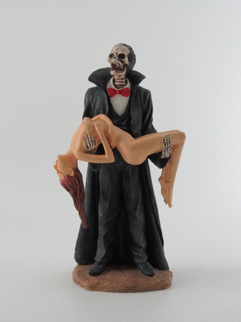 Gothic beeld skelet in pak, Verzamelen, Beelden en Beeldjes, Ophalen of Verzenden, Nieuw, Fantasy