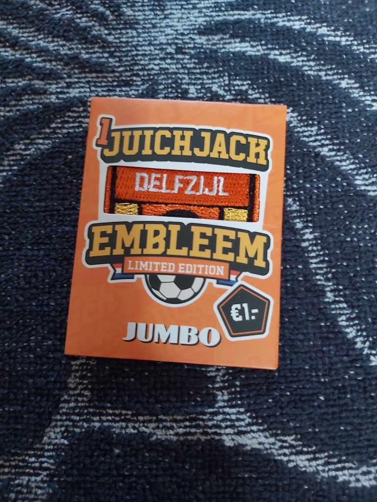 Jumbo juichjack juich embleem delfzijl, Jumbo, Verzenden
