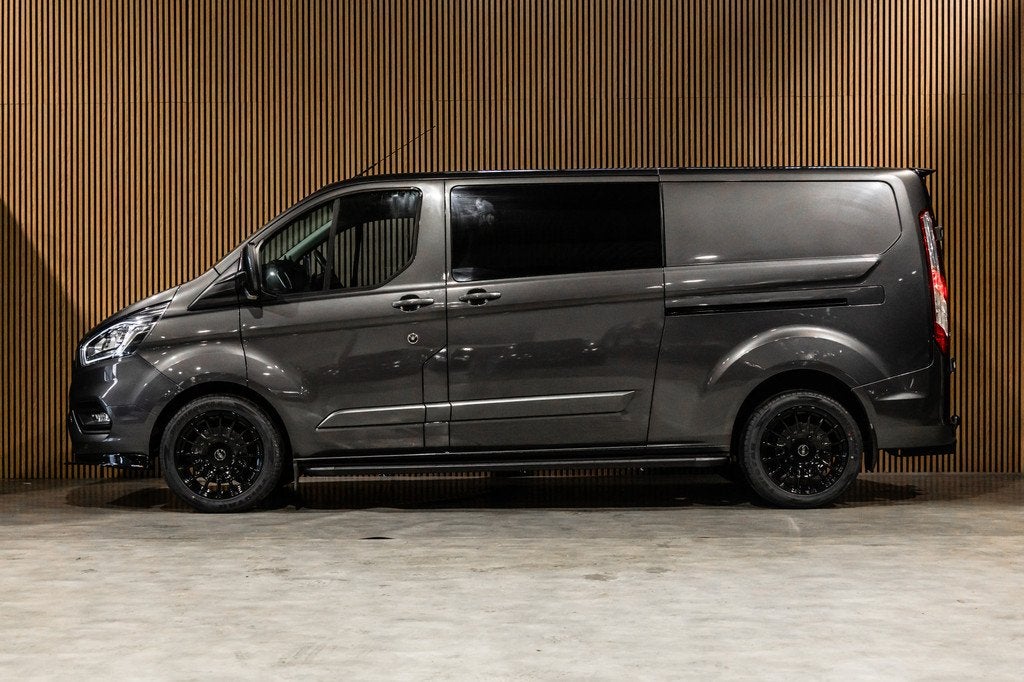Ford Transit Custom 300 2.0 TDCI 170 PK L2H1 Limited DC | Du, Auto's, Bestelauto's, 4 cilinders, Origineel Nederlands, Bedrijf