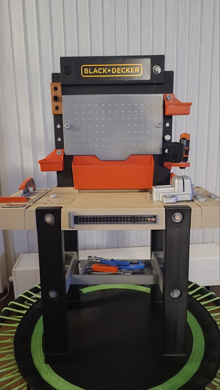Black & Decker speelgoed werkbank met accessoires, Ophalen, Gebruikt, Jongen of Meisje