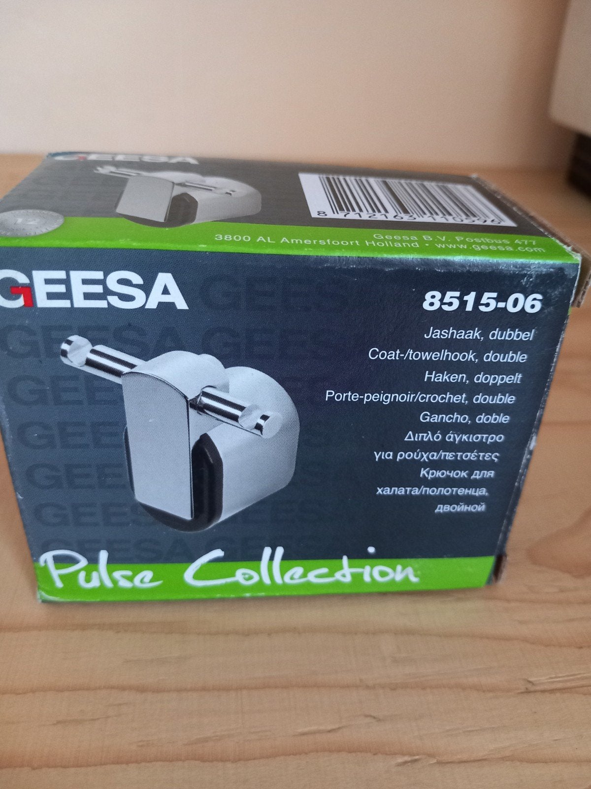 Ceesa dubbele jashaak,design,RVS 8515_06, Ophalen of Verzenden, Nieuw, 100 tot 250 mm, Rvs