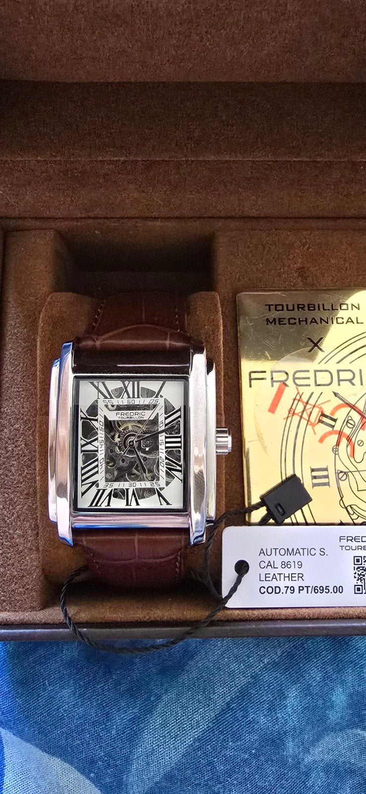 Fredric Tourbillon Mechanisch Horloge - Automatisch, Sieraden, Tassen en Uiterlijk, Horloges | Heren, Ophalen