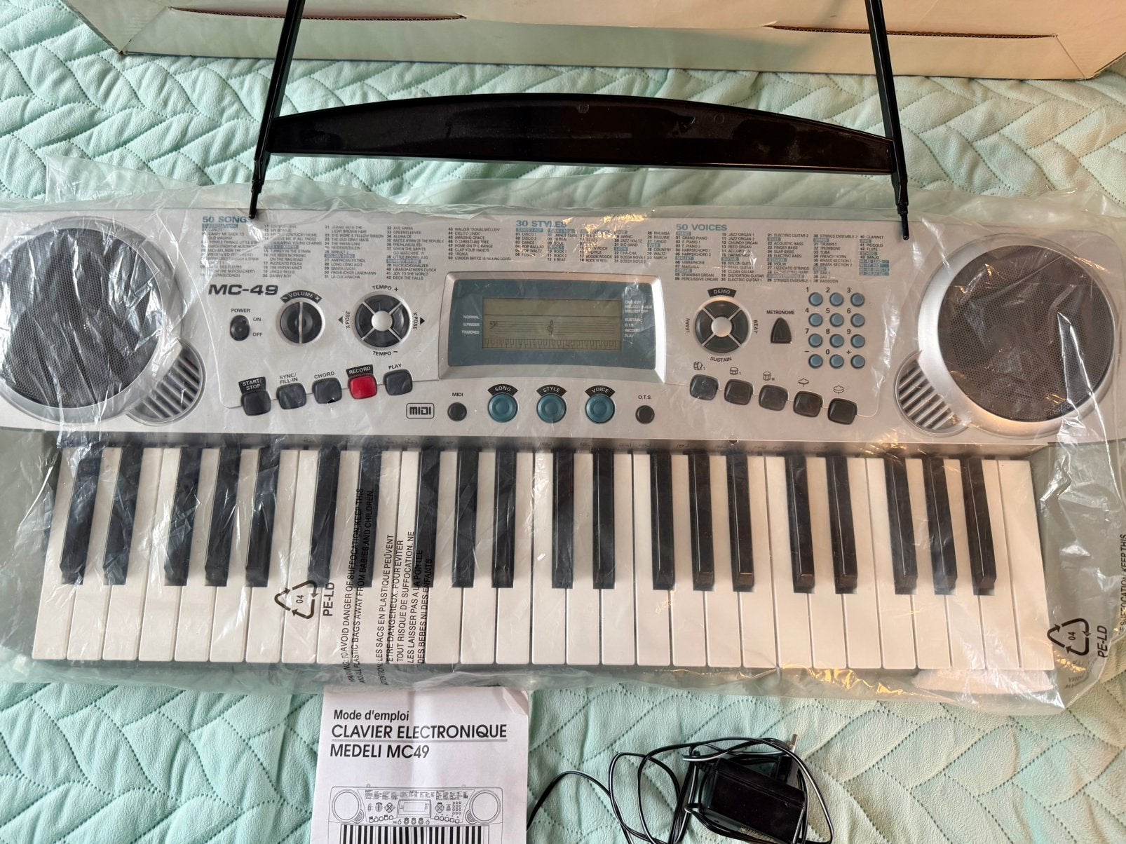 Medeli MC-49 elektronisch keyboard - nieuw, Ophalen, 61 toetsen, Nieuw, Medeli
