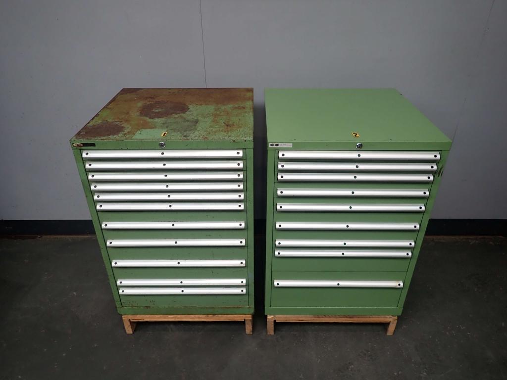 2xLista Werkplaatskast /  Ladekast / Gereedschapskast, Niet ingevuld, Gebruikt, Niet ingevuld, Ophalen of Verzenden