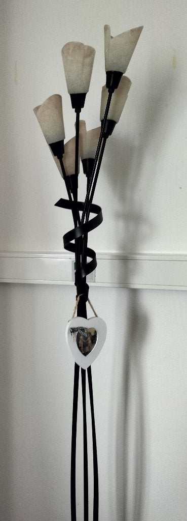 lamp, Ophalen, Zo goed als nieuw, Glas, 75 cm of meer