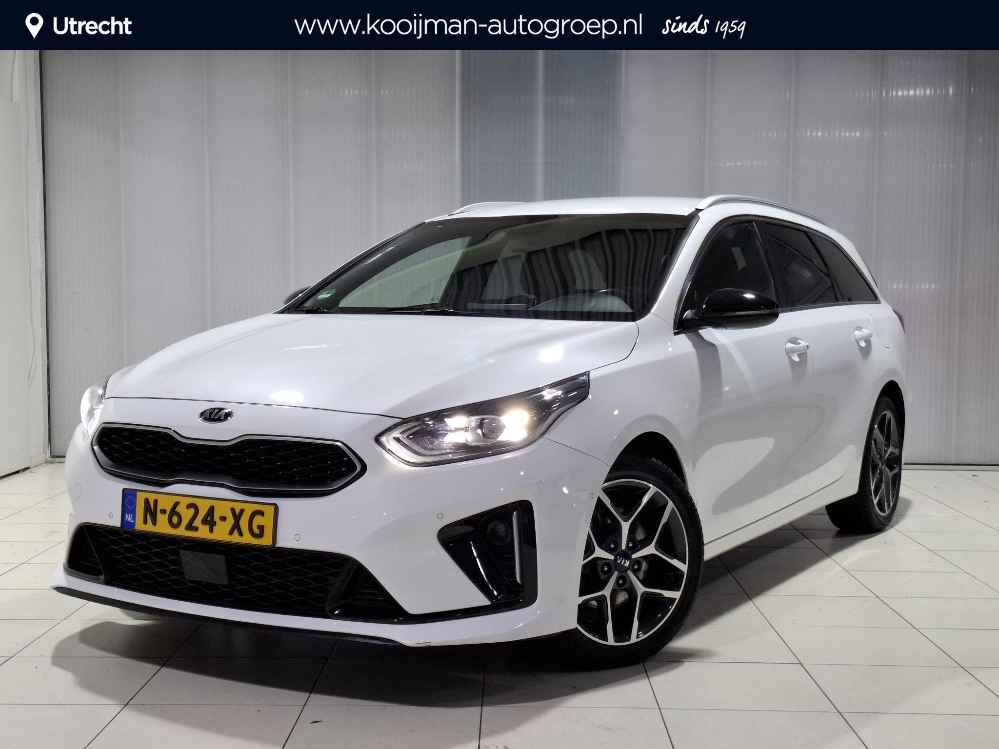 Kia Ceed Sportswagon 1.5 T-GDi MHEV GT-Line Edition AUTOMAAT, Auto's, Kia, Gebruikt, Euro 6, 160 pk, Wit