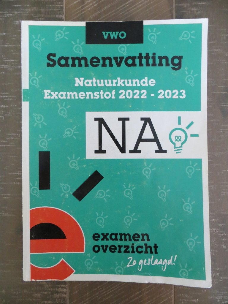 Samenvatting Natuurkunde Examenstof VWO 2022-2023, Boeken, Studieboeken en Cursussen, Ophalen of Verzenden, Beta, Gelezen, WO