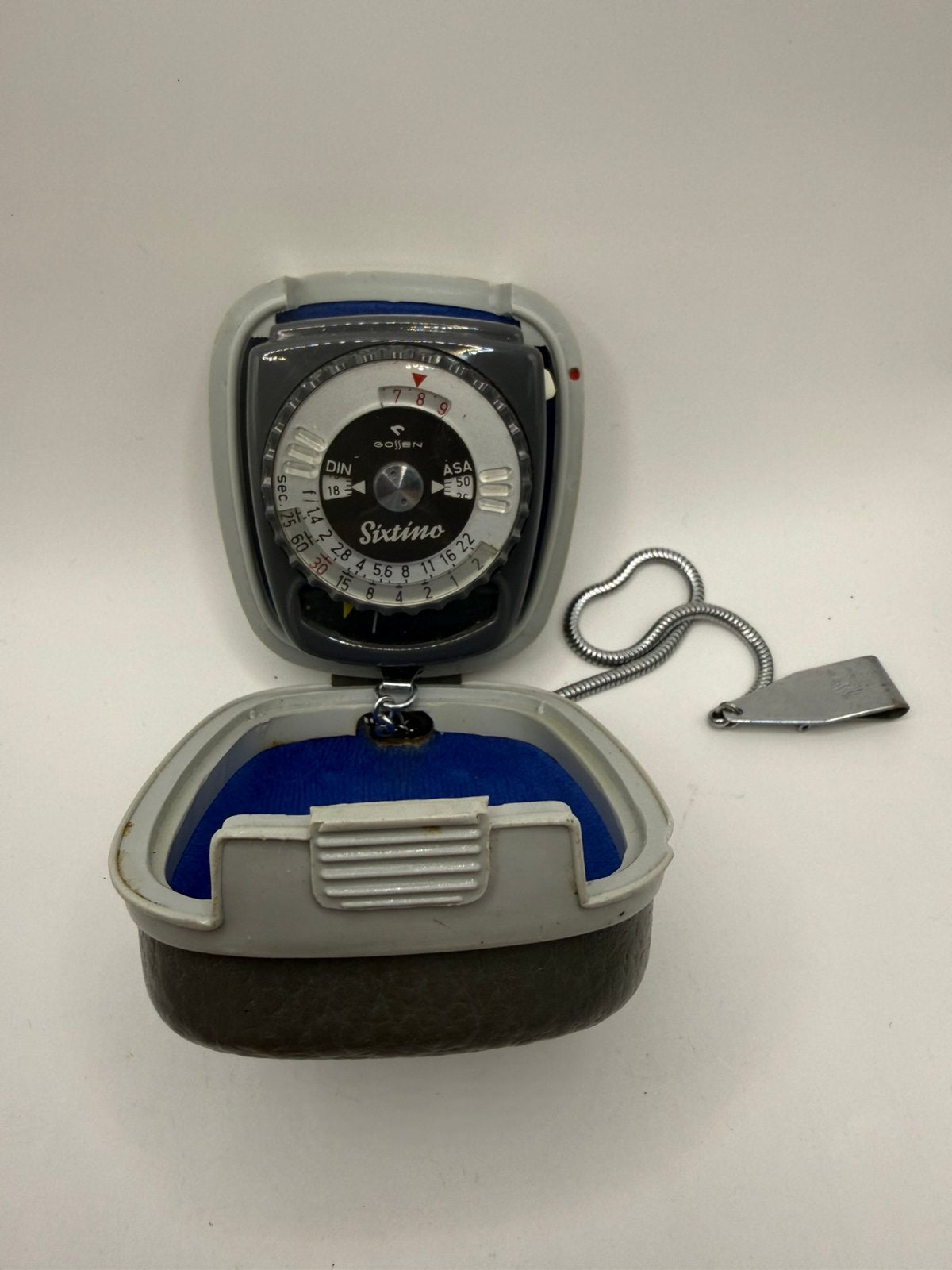Gossen Sixtino Vintage Lichtmeter/Exposure Meter incl. Etui, Ophalen of Verzenden
