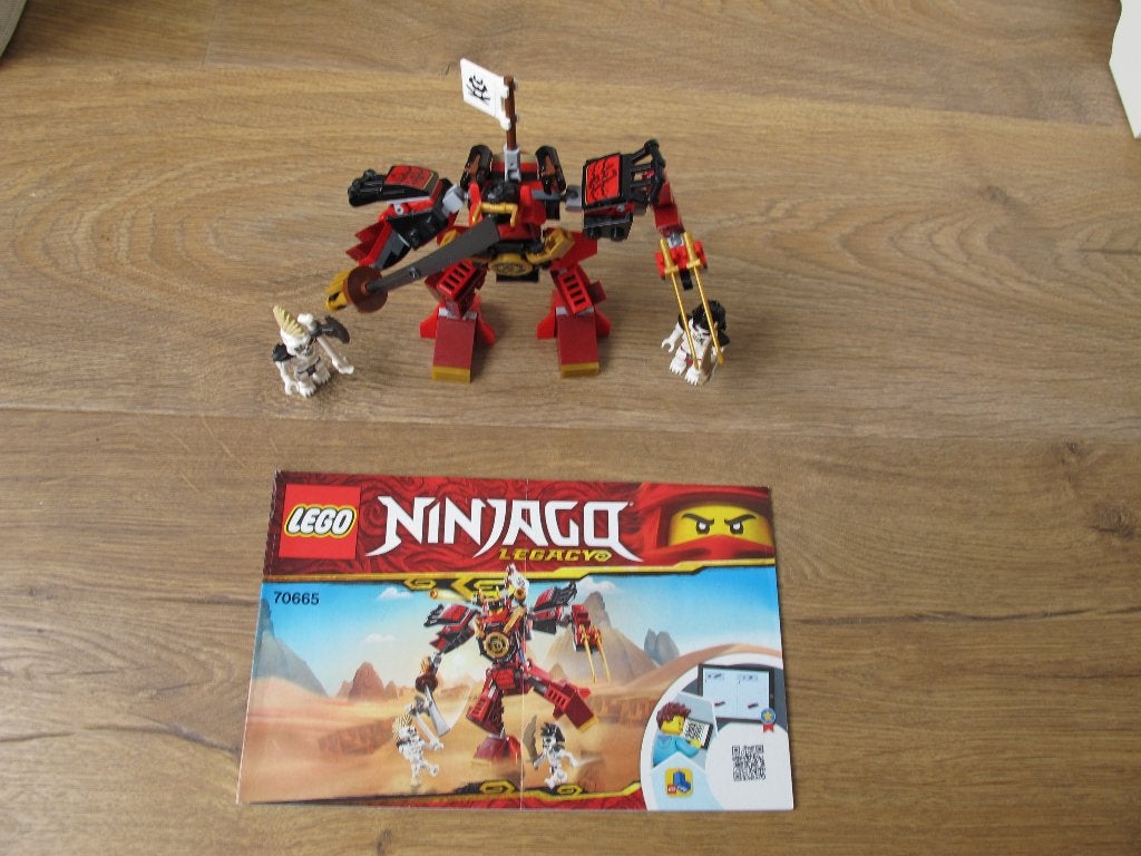 Lego Ninjago 70665 De Samoerai Mech, Compleet, Gebruikt, Lego, Ophalen of Verzenden