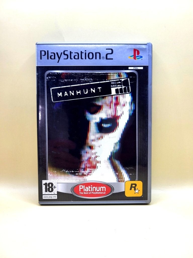 Manhunt Platinum - PlayStation 2 - PS2, Avontuur en Actie, Sony support, Eén computer, Ophalen of Verzenden