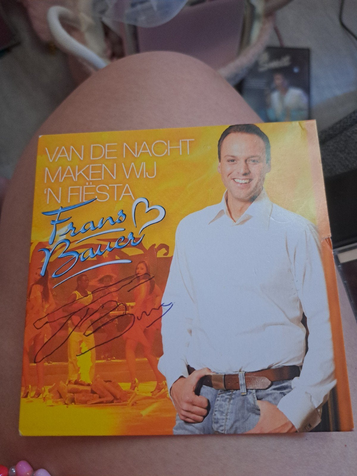 Frans Bauer - Van de Nacht Maken Wij 'n Fiesta CD Single, Ophalen of Verzenden, Gebruikt, Levenslied of Smartlap